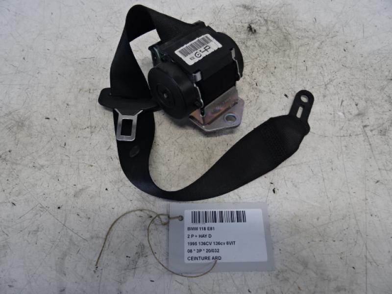 VEILIGHEIDSGORDEL ACHTER RECHTS Bmw 1 E81/87 4/07 - 12
