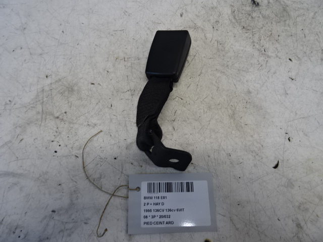 VEILIGHEIDSGORDEL VOET ACHTER RECHTS Bmw 1 E81/87 4/07 - 12