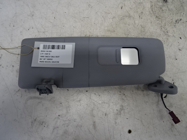 ZONNEKLEP LINKS Bmw 1 E81/87 4/07 - 12