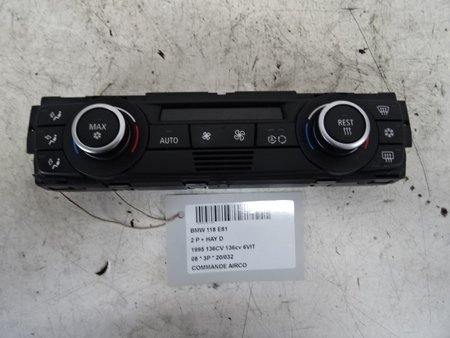 BEDIENINGSPANEEL AIRCO Bmw 1 E81/87 4/07 - 12