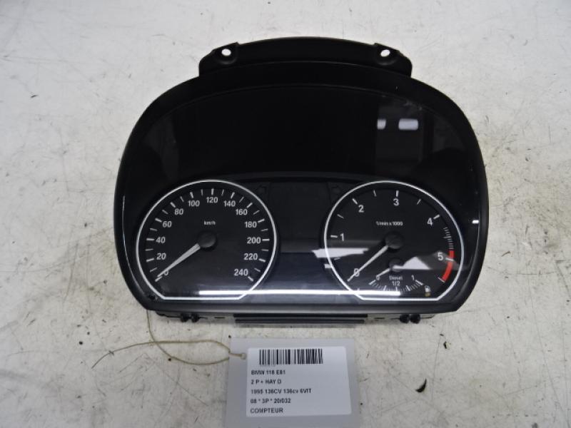KM TACHO-KOMBIINSTRUMENT Bmw 1 E81/87 4/07 - 12
