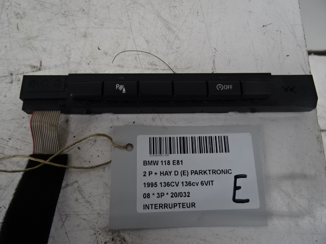 SCHAKELAAR Bmw 1 E81/87 4/07 - 12