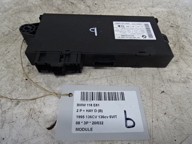 MODULE Bmw 1 E81/87 4/07 - 12