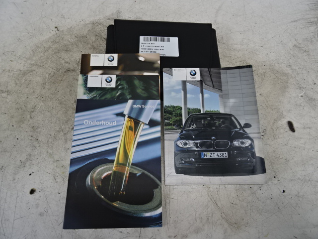 NOTITIE BOEKJE / UITLEG BOEKJE Bmw 1 E81/87 4/07 - 12