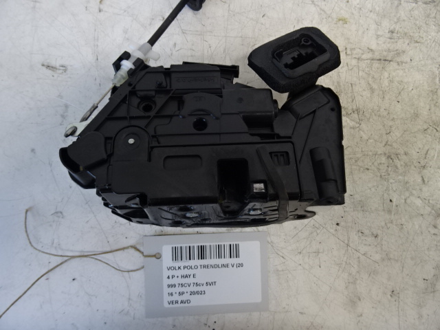 VERROUILLAGE DE PORTE AVANT DROITE Vw POLO (6R) FaceLift 5/14 - 17