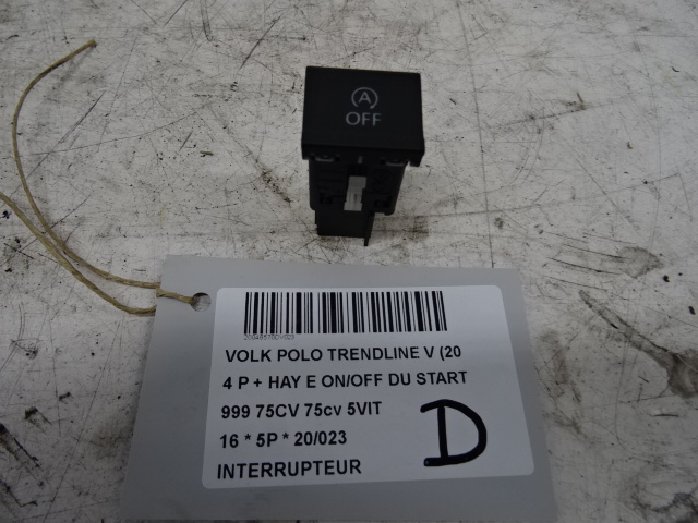 SCHAKELAAR Vw POLO (6R) FaceLift 5/14 - 17