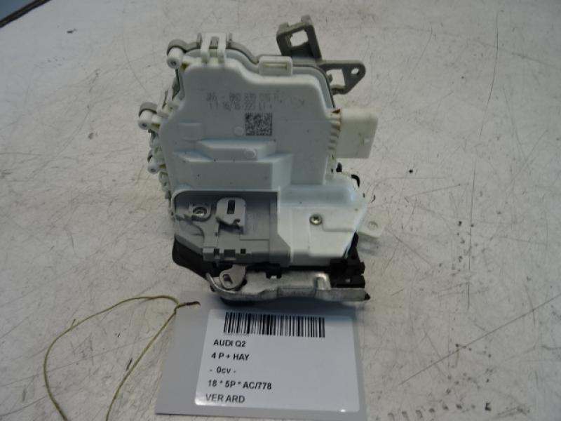 VERROUILLAGE DE PORTE ARRIERE DROITE Audi Q2 11/16+