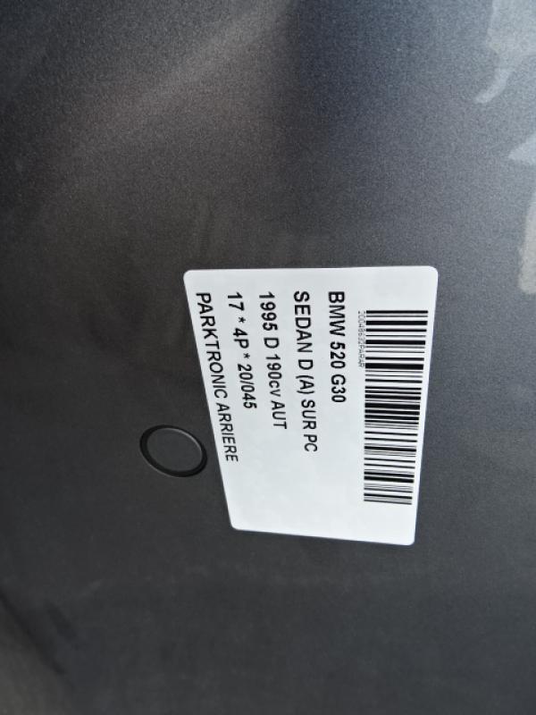 PARKEERSENSOREN ACHTER Bmw 5 G30/G31 02/17+