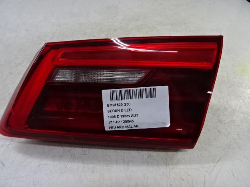 FEU ARRIERE DROIT DE MALLE ARRIERE Bmw 5 G30/G31 02/17+