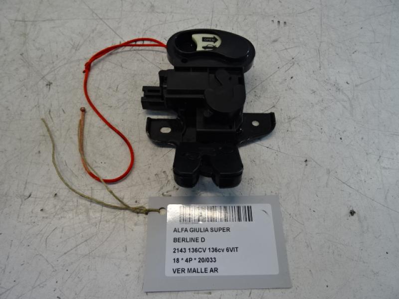 CENTRALE VERGRENDELING DEKSEL Alfa Romeo GIULIA 5/16+
