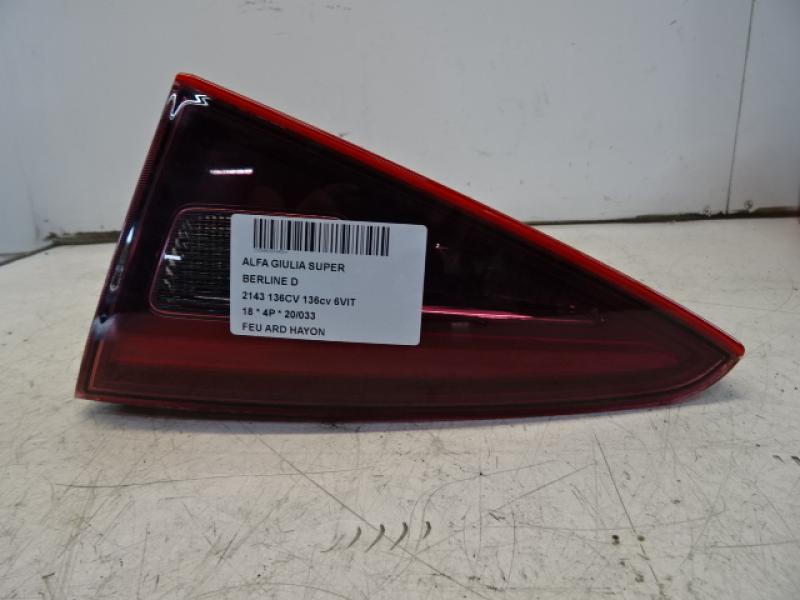 LICHT ACHTERKLEP RECHTS Alfa Romeo GIULIA 5/16+