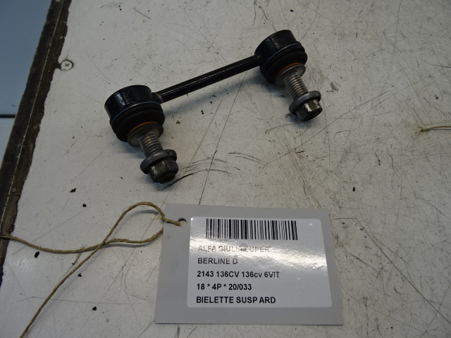 REACTIESTANG ACHTER RECHTS Alfa Romeo GIULIA 5/16+