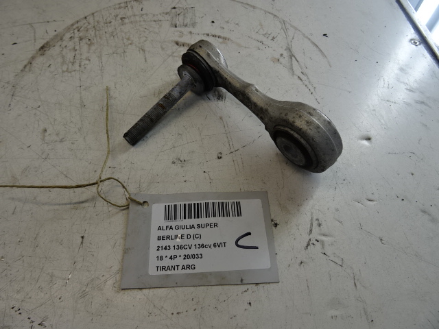 TIRANT ARRIERE GAUCHE Alfa Romeo GIULIA 5/16+