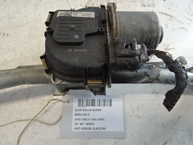 MOTEUR D&#039;ESSUIE-GLACE AVANT Alfa Romeo GIULIA 5/16+