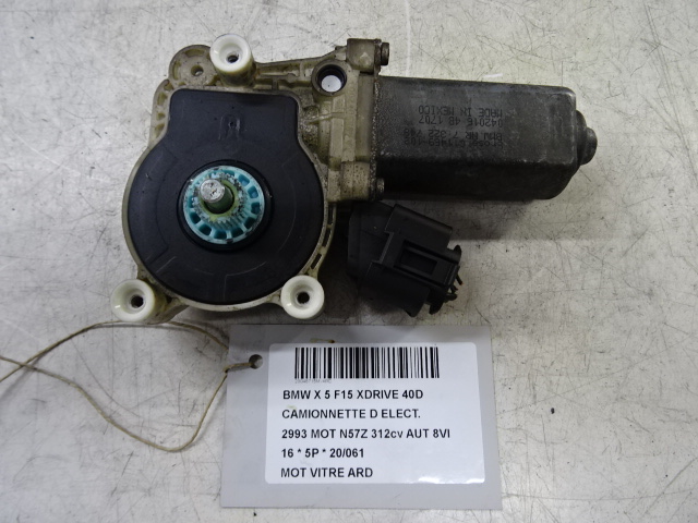 MOTOR RUITMECHANISME ACHTER RECHTS Bmw X5 F15 08/13 - 18