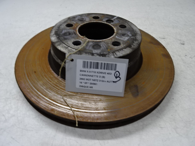 REMSCHIJF ACHTER Bmw X5 F15 08/13 - 18
