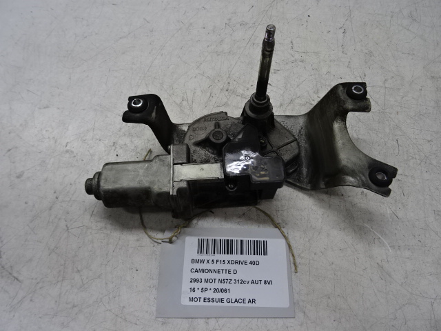 RUITENWISSERMOTOR ACHTER Bmw X5 F15 08/13 - 18