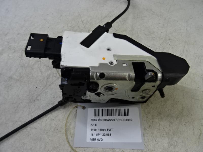 VERGRENDELING VOOR RECHTS Citroen C3 PICASSO 09+