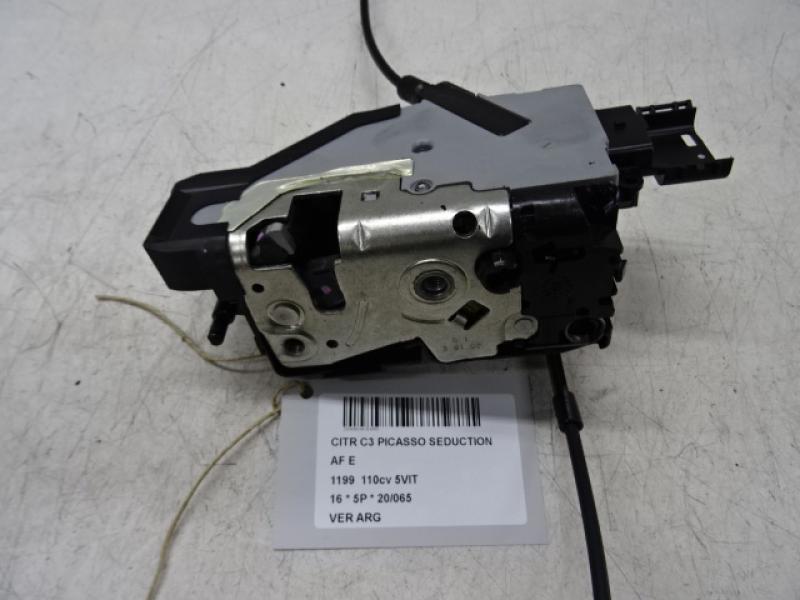 VERGRENDELING ACHTER LINKS Citroen C3 PICASSO 09+