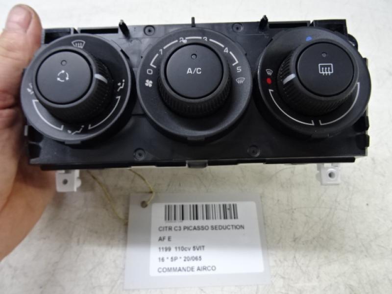 COMMANDE D'AIRCO Citroen C3 PICASSO 09+