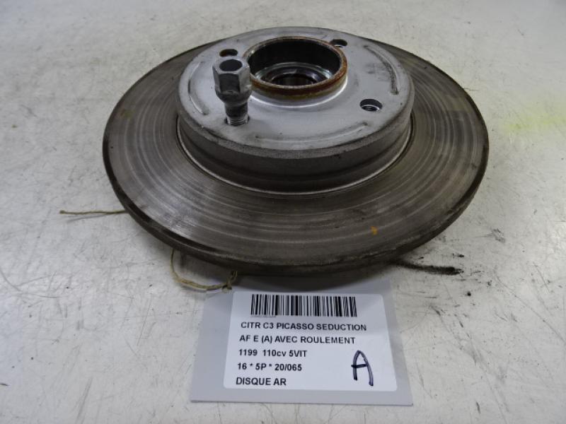 REAR BRAKE DISC Citroen C3 PICASSO 09+