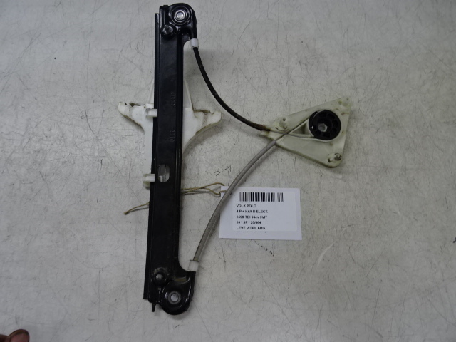RUITMECHANISME ACHTER LINKS Vw POLO (6R) 6/09 - 4/14