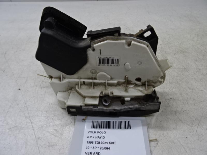 VERGRENDELING ACHTER RECHTS Vw POLO (6R) 6/09 - 4/14