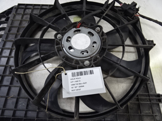 KACHEL VENTILATORMOTOR Vw POLO (6R) 6/09 - 4/14