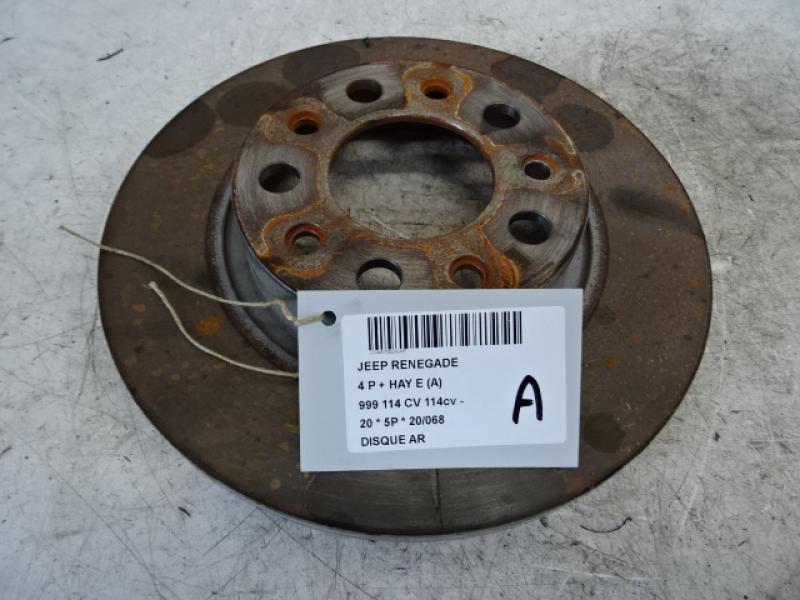 REAR BRAKE DISC Jeep RENEGADE (1) Facelift 9/18+