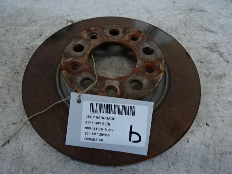 REAR BRAKE DISC Jeep RENEGADE (1) Facelift 9/18+