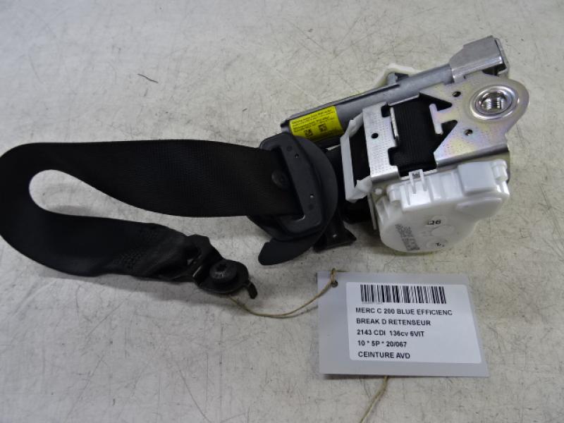 FRONT SEATBELT RIGHT Mercedes-Benz C W204 07-10