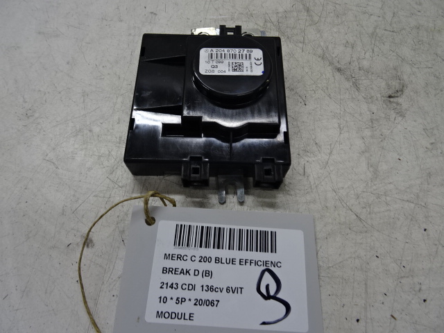 MODULE Mercedes-Benz C W204 07-10