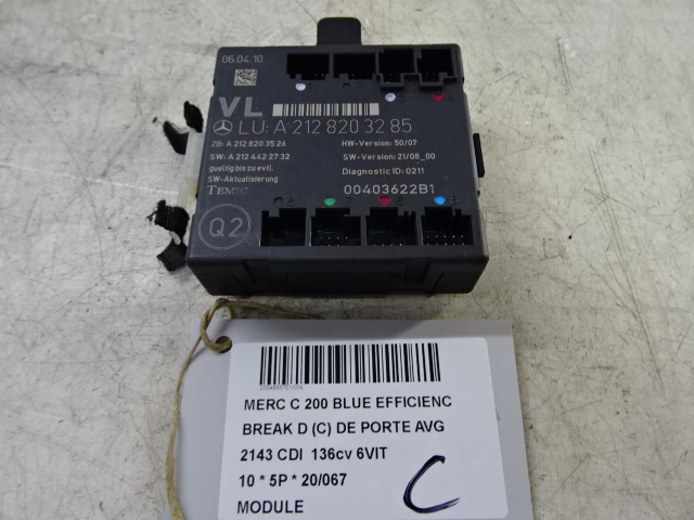 MODULE Mercedes-Benz C W204 07-10