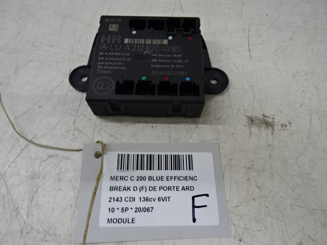 MODULE Mercedes-Benz C W204 07-10