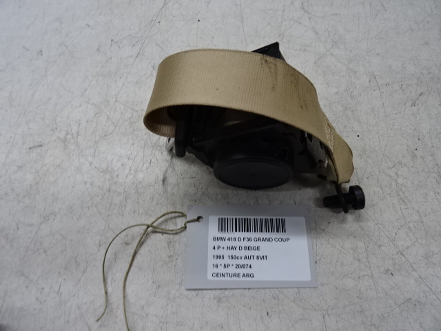 CEINTURE ARRIERE GAUCHE Bmw 4  F32/33/36 7/13+