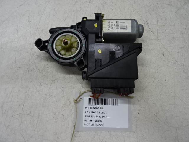 MOTOR RUITMECHANISME VOOR LINKS Vw POLO (9N) 2/02 - 4/05