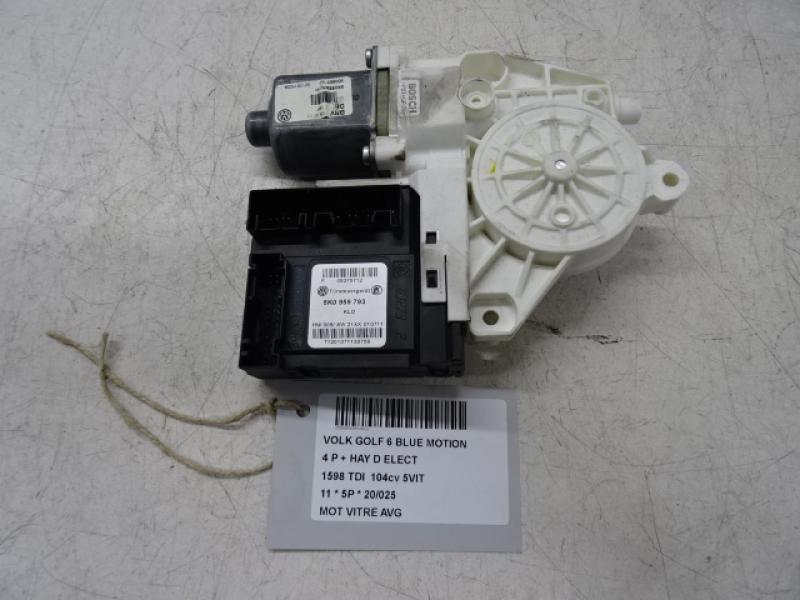 MOTOR RUITMECHANISME VOOR LINKS Vw GOLF VI 11/08 - 13