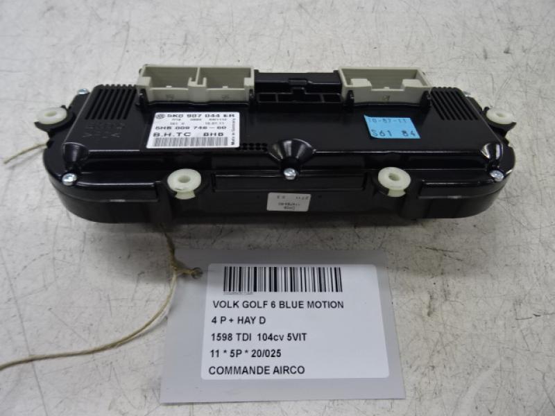 BEDIENINGSPANEEL AIRCO Vw GOLF VI 11/08 - 13