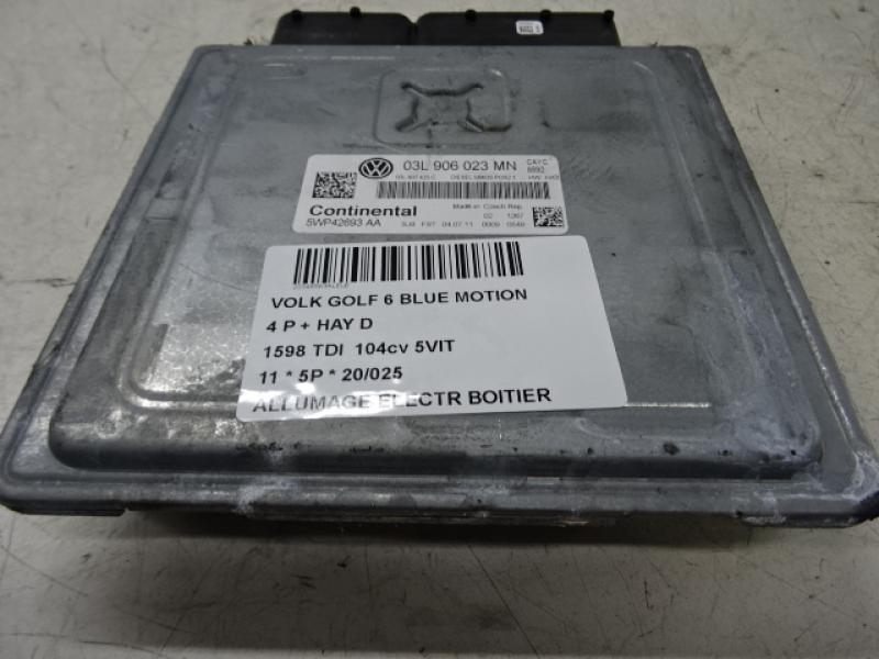 ONTSTEKINGSMODULE Vw GOLF VI 11/08 - 13