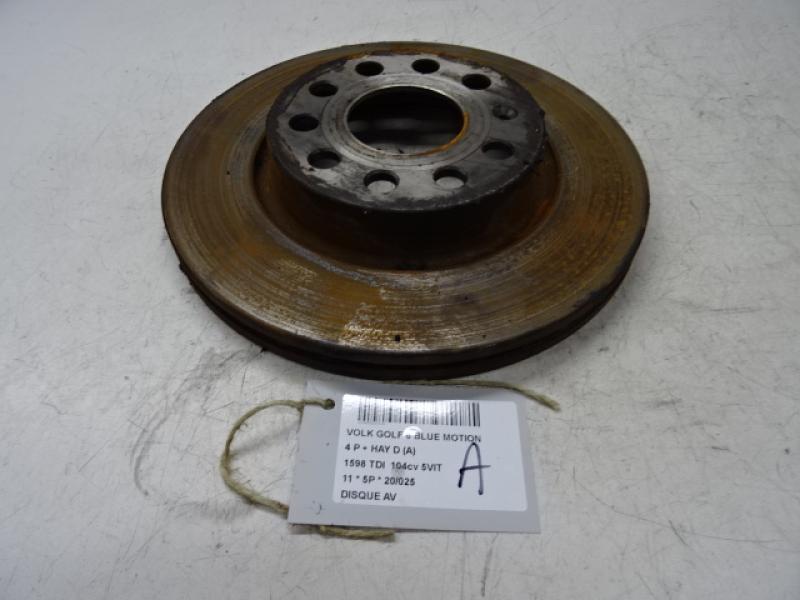 FRONT BRAKE DISC Vw GOLF VI 11/08 - 13