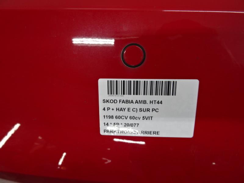 PARKEERSENSOREN ACHTER Skoda FABIA (5J) 3/10 - 14