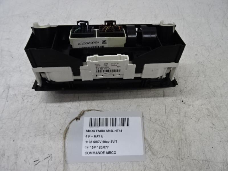 COMMANDE D'AIRCO Skoda FABIA (5J) 3/10 - 14