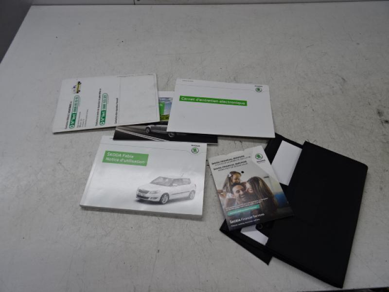NOTITIE BOEKJE / UITLEG BOEKJE Skoda FABIA (5J) 3/10 - 14
