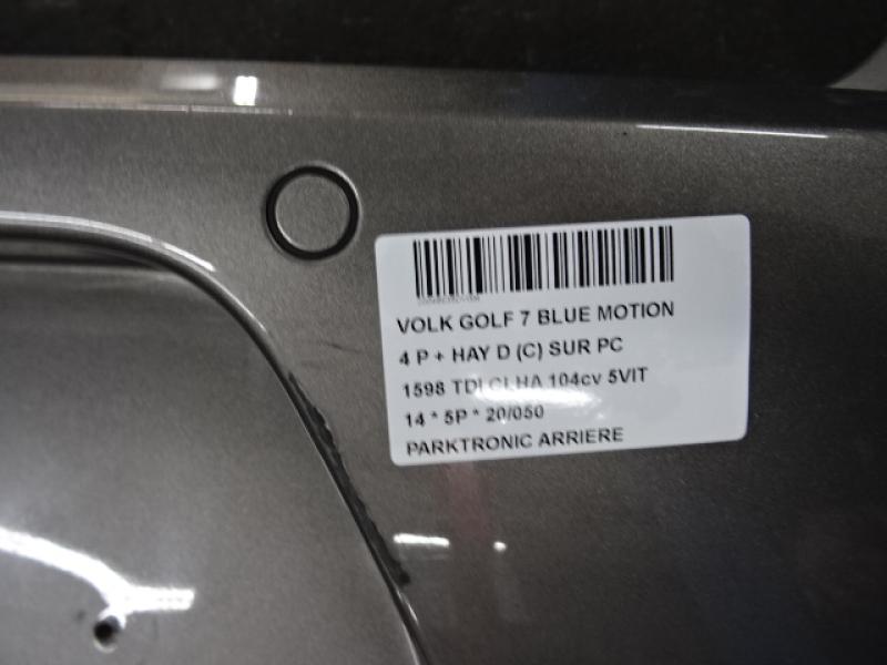 PARKTRONIC ARRIERE Vw GOLF VII 11/12 - 17
