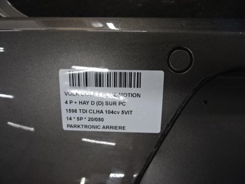 PARKTRONIC ARRIERE Vw GOLF VII 11/12 - 17