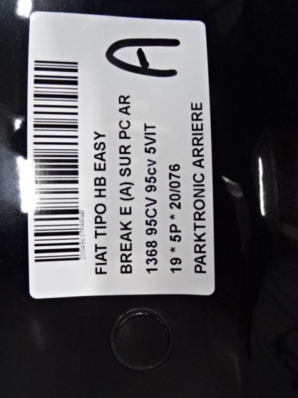 PARKEERSENSOREN ACHTER Fiat TIPO 10/15 > 20