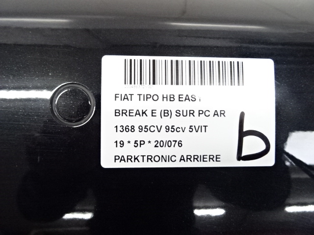 PARKEERSENSOREN ACHTER Fiat TIPO 10/15 &gt; 20