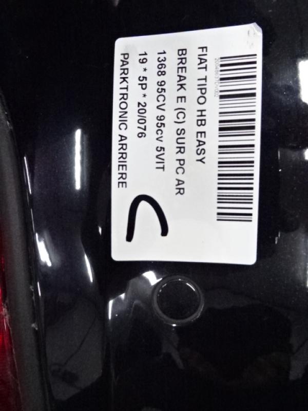 PARKEERSENSOREN ACHTER Fiat TIPO 10/15 > 20