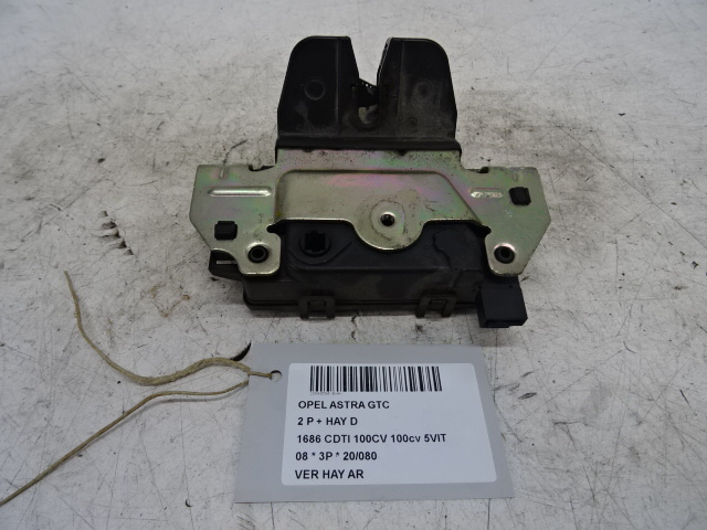 CENTRALE VERGRENDELING ACHTERKLEP Opel ASTRA H 3/05 - 10 3P/D