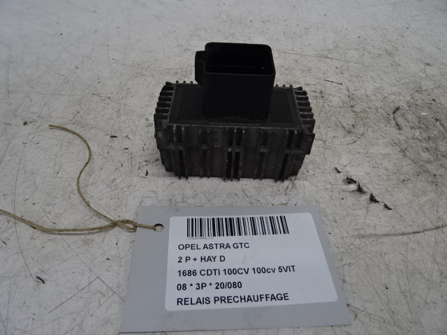 RELAIS DE PRECHAUFFAGE Opel ASTRA H 3/05 - 10 3P/D